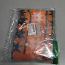 Jecikelon Pet Dog Sweaters for Small Dogs Dress with Snow Knitwear Turtleneck Pullover Dog Clothes Warm Winter Puppy Sweater Long Dresses (Orange, Large)