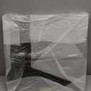 OIAHOMY Laundry Hamper with Lid, 140L Clothes Hamper with 3 Removable Liner Bags, Foldable Basket with Lid, Synthetic Wicker Laundry Basket for Bedroom, 27x 13 x 26 Inches, Brown