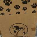 Adjustable Dog Ramp for Bed - Foldable Wooden Ramp for Dogs to Get on Bed, Couch, or Car with 12.6" Wide Walking Space (Natural Wood with Gray Carpet, Small)