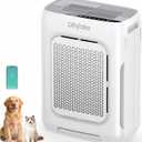 Air Purifier for Home Large Room up to 3000Ft², HEPA Air Purifier with Washable Double-Sided Filters, Smart WiFi, AQI Display, Air Cleaner for Pets, Allergies, Dust, Pollen, 15dB Sleep Mode, Fragrance