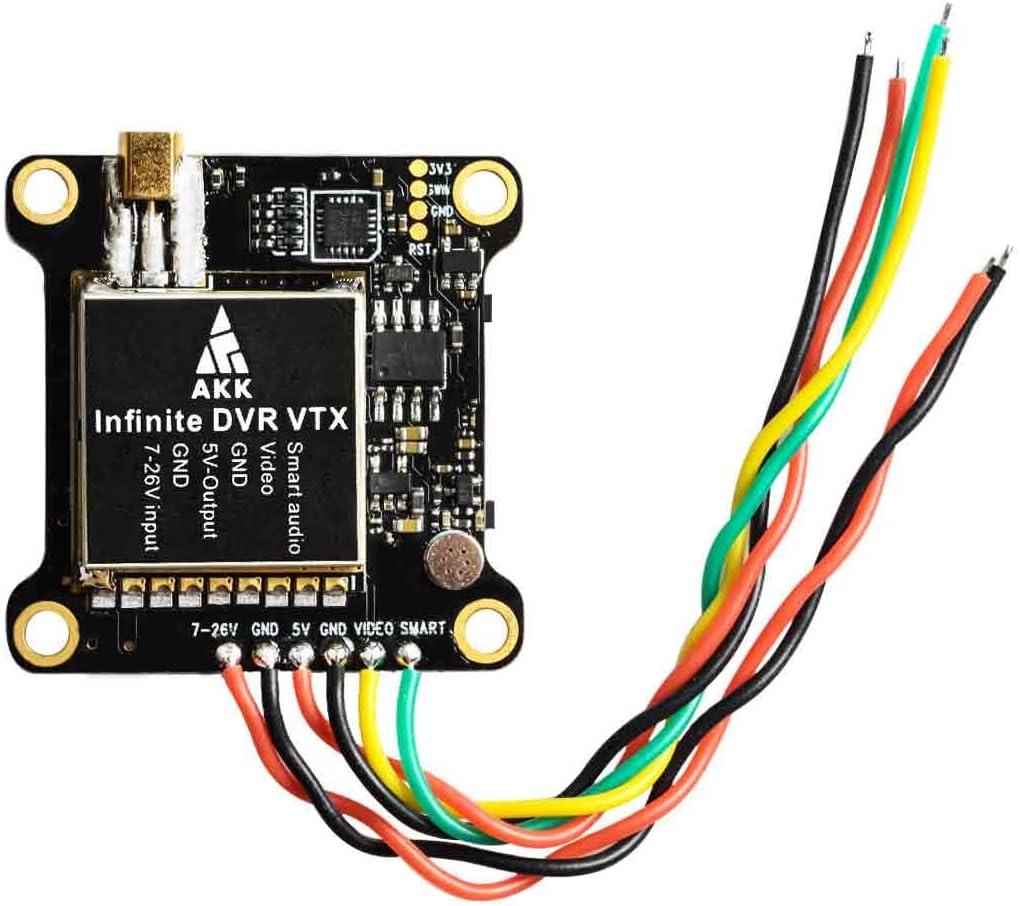 Infinite DVR VTX 25mW/200mW/600mW/1000mW MMCX Transmitter Support OSD Configuring Upgraded Long Range Version