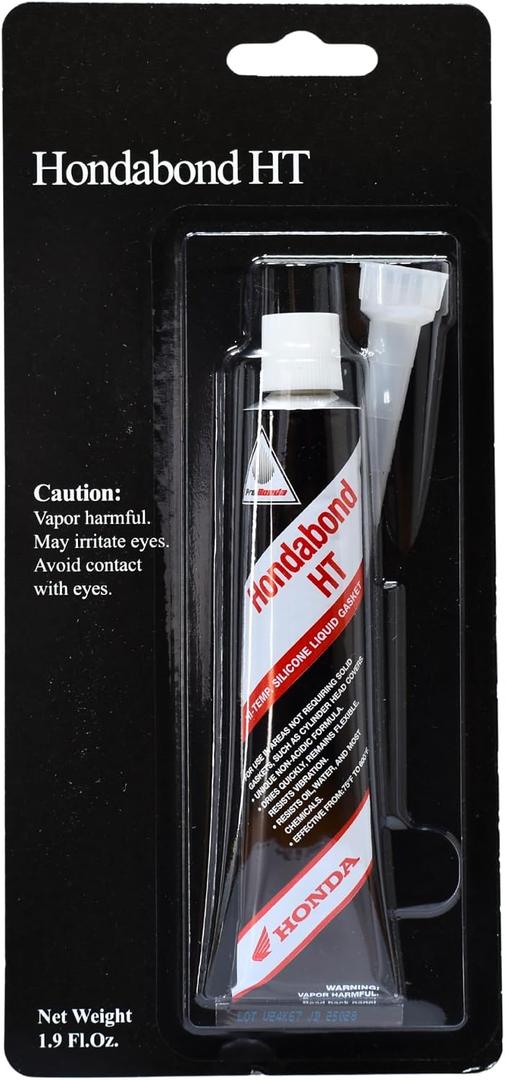 Honda Genuine 08718-0004 Hondabond HT – High Temperature Silicone Liquid Gasket, 1.9 fl oz Tube