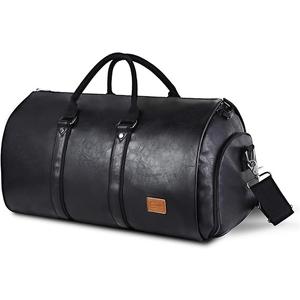 seyfocnia Convertible Travel Garment Bag,Carry on Garment Duffel Bag for Men Women - 2 in 1 Hanging Suitcase Suit Business Travel Bag