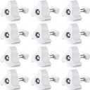 12 Pack Replacement Parts Compatible with Fluval Canister Filters, Lid Fastener Compatible with Fluval FX6 FX5 FX2 FX4, Secure Fit and Long Lasting