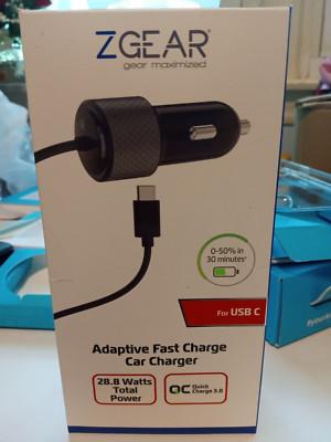 ZGear 2.4AMP Car Charger Type-C