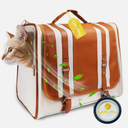 Cat Carrier Maximum Load Capacity 14KG, Soft with Warm Blanket Foldable Bowl
