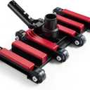 Sepetrel Commercial Grade Pool Vacuum Head with Wheels,14" Extra-Wide & Weighted Flexible Heavy-Duty Vac Cleaner for Effortless, Deep Cleaning