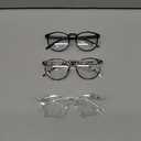 IBOANN Iconic Blue Light Glasses for Woman - Computer Glasses 99% Blue Light Blocking - Anti Eyestrain & UV Glare Protection