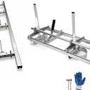 Portable Chainsaw Mill 36 Inches Planking Milling Bar Size 14 Inches to 36 Inches,with 9Ft Rail Mill Guide System