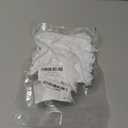 Yuomeaz 5.5 Yards Double Layer White Lace Ribbon, Vintage Ruffle Trim, 1.96 in Width Fabric Embroidered for Sewing, Clothes, Dresses, Craft, Bag, Gift Package, Bouquet, Wedding Decoration