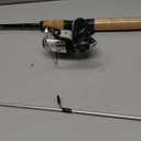 Zebco 33 Cork Reel and Fishing Rod Combo, Graphite Rod with Cork Handle, QuickSet Anti-Reverse Fishing Reel with Bite Alert, Black