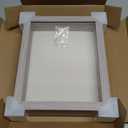 Solid Wood Photo Frame Decorative Wall Hanging and Desktop Display Lightweight Sturdy Natural Wood Picture Holder for Home Studio Office Simple Stylish Painting Holder