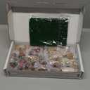 House of Chess - Grand Master Staunton Tournament Chess Set Pieces - King Size: 3-3/4" (Broad Base) + 2 Extra Queens - Blood Rosewood/Boxwood