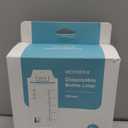 MOTHER-K Disposable Baby Bottle Liner, Must-Have Baby Travel Essentials, BPA Free & Anti-Colic (8oz, 100pcs)