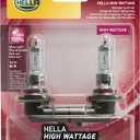 HELLA 9006 80WTB Twin Blister High Wattage Bulbs, 12V, 2 Pack