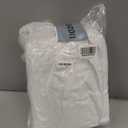 Shilucheng 100% Cotton Queen Size Sheets Set - 600 Thread CountLuxury Egyptian Cotton Bed Sheets5-Star Hotel Quality Sheets, Breathable & Cooling, 16 Inch Deep Pocket - 4 Piece (White, Queen)