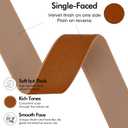 MEEDEE Cognac Velvet Ribbon 1.5 Inch Single Face Nylon Velvet Ribbon 10 Yards Spool Copper Ribbons for Christmas Tree, Gift Wrappig, Rustic Wreath, Velvet Bow, Hair Bows Supply, Home Decor