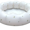 Inflatable Baby Pool, Portable Paddling Baby Swimming Pool, Toddlers for Ages 0-3 Years Girls and Boys, Indoor& Outdoor, Garden and Backyard Summer Water Party, 35.4x9.8 in(White)