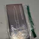 3-Piece Kitchen Knife Set,Fruit Knife Set,Precision Forged High-Carbon Stainless Steel, Black Ergonomic Handle, 3.5" & 5" Straight & Serrated Edge