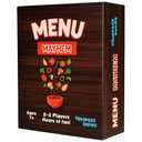 MENU MAYHEM is a Fun and Fast-paced Card Game Where Players Collect Ingredient Cards, Complete recepies to Win Recipe Cards, and face Surprise Twists from Unpredictable Fortune Cookies!Pack of 2
