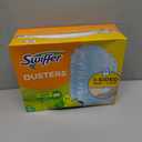 Swiffer Dusters Refill for Cleaning, Made by SWIFFER, Feather & Microfiber Duster Disposable Alternative, for Dusting Furniture, Blinds, Ceiling Fans, Walls, Helps Remove Allergens, Unscented, 18ct