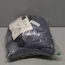 Magnetic Thermal Insulated Door Curtain Temporary Magnetic Screen Door Fits Door Size 36"X82" Thicker Layered Fabric Self Closing Curtains with Thicken Cotton for Winter Back/Front Doors (Gray)