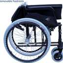 Karman 24 pounds LT-980 Ultra Lightweight Wheelchair Black, Gen 1