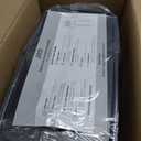 JRD Warm & Cool Mist Humidifiers for Bedroom 5L, Quiet Ultrasonic Air Humidifier Fast Symptom Relief, 50H Runtime, 12H Timer, Oil Diffuser, 7 Color Light for Large Room, Office, Baby, Plants-Black