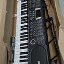 61 keys keyboard piano, Electronic Digital Piano with Built-In Speaker Microphone, Sheet Stand and Power Supply, Portable piano Keyboard Gift Teaching for Beginners