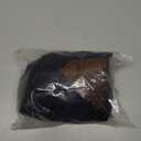 2 Pieces Basic Dog Hoodie, Soft & Comfy Dog Puppy Sweatshirt, Superior Comfort and Fit Doggy Security Hoodies Jumpsuit Sweater with Leash Hole and Pocket, Black & Brown/Sleeveless, L