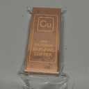 Solid Copper Bar 1 KG(2.2lb) | 99.9% Pure Copper (Cu 999) | Decorative Collectible Ingot for Display, Crafts & Educational Use