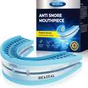 Anti Snore Mouthpiece – Adjustable Intraoral Device Designed to Help Reduce Snoring for Adults (18+) with Retainer Case and Replacemetn Guards