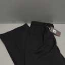 FUNYYZO Wide Leg Pants Women's High Elastic Waisted in The Back Business Work Trousers Long Straight Suit Pants, M