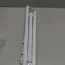 White Tension Curtain Rod for Windows 28 to 48 inch, Adjustable Expandable Pressure Spring Curtain Rod No Drilling, 7/8" Curtain Rod for Bedroom Doorway Closet Door