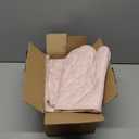 6 Pairs Heat Resistant Oven Mitts Kitchen Oven Gloves 11 Inch Long Quilted Cotton Polyester Kitchen Gloves for Cooking, Baking, Grilling BBQ (Milkshake)