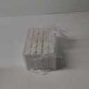 Frebeauty Acrylic Jewelry Organizer Earring Organizer Box with 5 Drawers Earring Holder Organizer with Velvet Trays Clear Jewelry Box for Women Earring Display for Rings Studs(Beige)