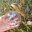 Acrylic Hollow Ball, Clear Plastic Fillable Ornaments Ball, DIY Clear Plastic Balls for New Years Present,Xmas Tree,Home Decoration,Wedding,Party (10cm/3.94inch, 10PCS)