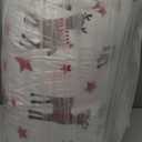 Erwinmu Christmas Comforter Set Queen Size, Christmas Bed Set with Reindeer Stars Red Bedding Set for Holiday, 3 Pieces 1 Super Soft Comforter and 2 Pillowcase