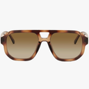 livho Trendy Polarized Square Aviator Sunglasses Women Men Square Eyewear Frame, Retro Sun Glasses for Women Men 2025 Shades, Brown Tortoise