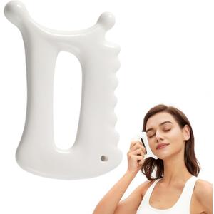 Advanced Ceramic Gua Sha Tool, Body gua sha tool for Women Men, Korean Guasha Massage Tool for Fascia Massage and CelluliteLymphatic Drainage Tool, Face Sculpting Tool & Acupressure tool