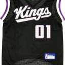 Pets First NBA Sacramento Kings Mesh Dog Jersey, Small
