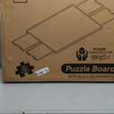 Playboda 1500 Pieces Rotating Plastic Puzzle Board with Drawers and Cover, 35"x27" Portable Spinning Jigsaw Puzzle Table for Adults, Upgraded Lazy Susan, Ideal Gift for Mum