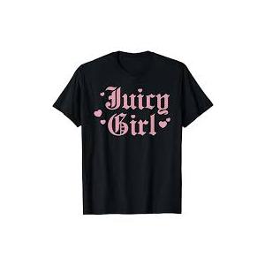 Cute Girly Pink and Black Trendy Preteen Gift Premium T-Shirt, Size S
