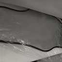 Irregular Wall Mirror - Wall Mirrors Decorative 22"x 36" Asymmetrical Abstract Mirror Aviation Aluminum Alloy Frame Unique for Bathroom, Bedroom, Living Room, Cloakroom, Entryway Black