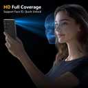 X-it 2-Pack Screen Protector Compatible with Samsung Galaxy S25, 100% Fingerprint Unlock, 9H+ Tempered Glass, Automatic Dust Removal, Military-Grade Protection, Bubble-Free, Case Friendly (HD Clear)