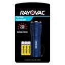 Rayovac Handheld Tactical 200 Lumen LED Flashlight, Batteries Included