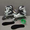 GUIPAISHI INLINE ROLLERSKATES WITH LIGHT UP WHEELS,, Size 2.5-5