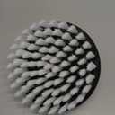 Drill Brush 5 inch Soft Bristle White Quick Change Shaft