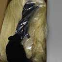 1 Set Rapper Halloween Costume Accessories Include Wig and Sunglasses, Blonde Bob Wig Short Straight Haircut Rectangle Glasses, Halloween Singer Costume Accessories Kit for Adult Cosplay Party