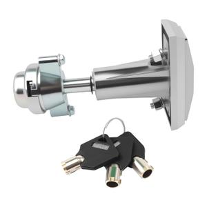 Vending Machine Lock with Keys, T-Handle, Aluminum Alloy Soda Machine Lock, Fit for Candy Snack Machine (Long)